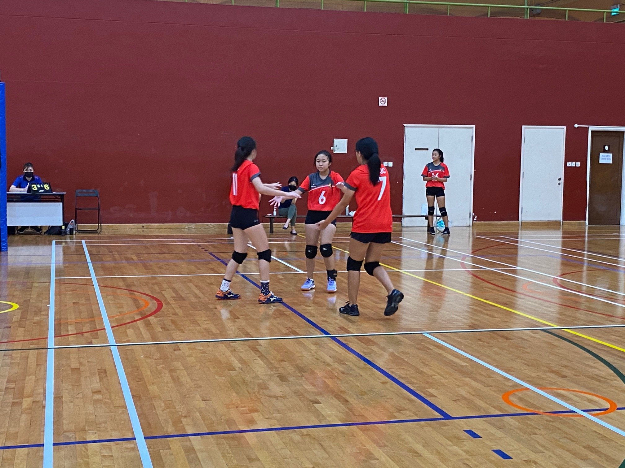 NSG Girls' Volleyball ACJC makes it 3 wins out of 3, to set up